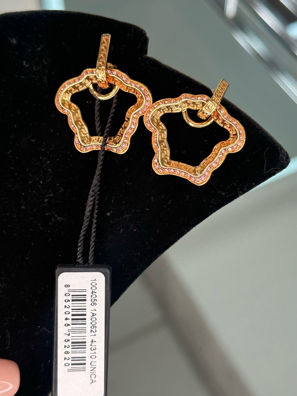 Versace "La Medusa" Curve Earrings